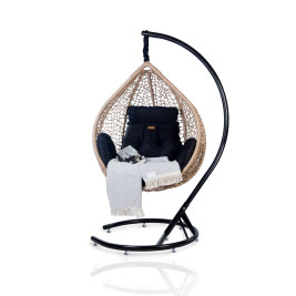 NIMAXES XXL Premium Hängesessel  Diamond set Beige